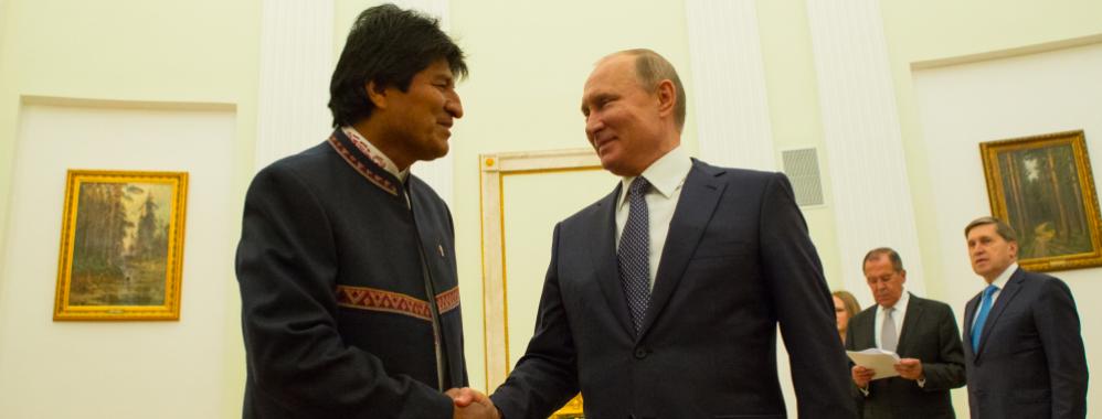 Bolivia Rusia Morales