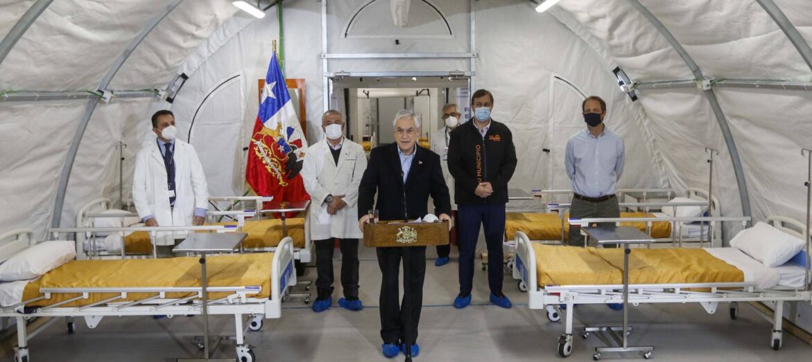 Chile cerca de copar capacidad hospitalaria con casi 70 mil casos de Covid-19