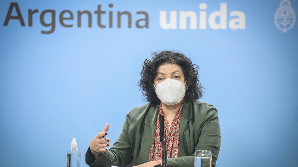 Ministra de Salud argentina advierte que el país se encuentra en un "momento crítico" por el avance de la segunda ola de Covid-19