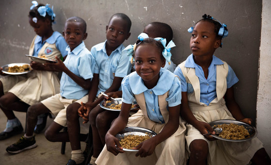 La falta de fondos amenaza la vida de 86.000 niños en Haití