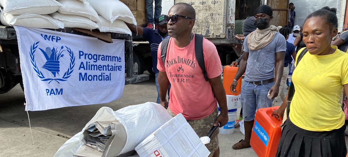 El Programa Mundial de Alimentos aumenta su apoyo a las víctimas del terremoto en Haití