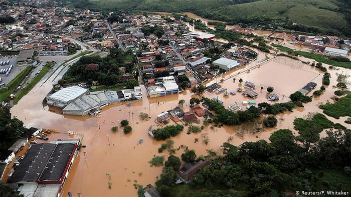 Se eleva a 35 muertos la cifra de víctimas por fuertes lluvias en Brasil