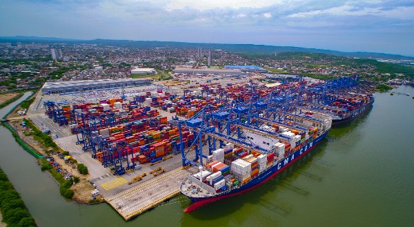 Zona portuaria del Caribe transporta 87% de la carga de Colombia