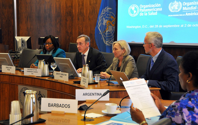 Embajadores de América del Sur y la OPS/OMS fortalecen cooperación multilateral
