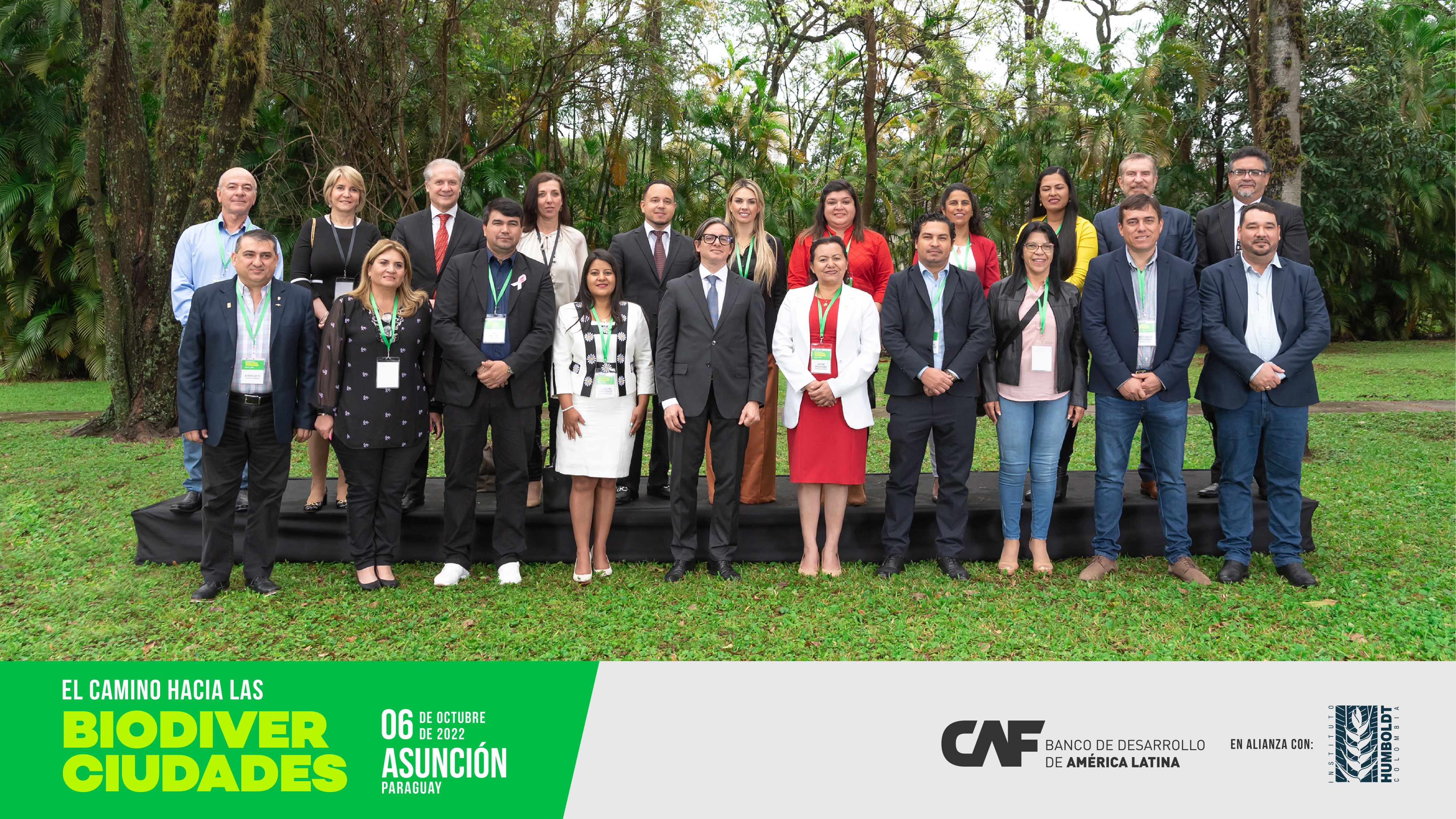  CAF encabezó Encuentro Nacional de BiodiverCiudades en Paraguay
