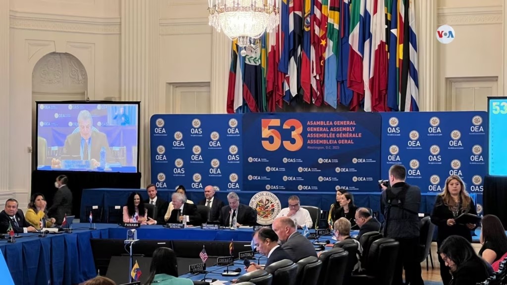 Inicia la 53° Asamblea General de la OEA 