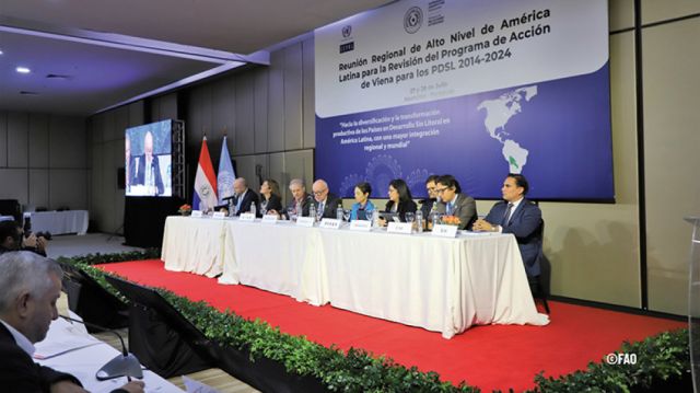 Países sin litoral hacen llamado a la colaboración regional para avanzar hacia el desarrollo