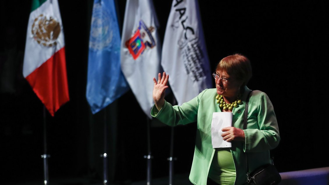 Bachelet inauguró en México la Cumbre Internacional del Hábitat de América Latina