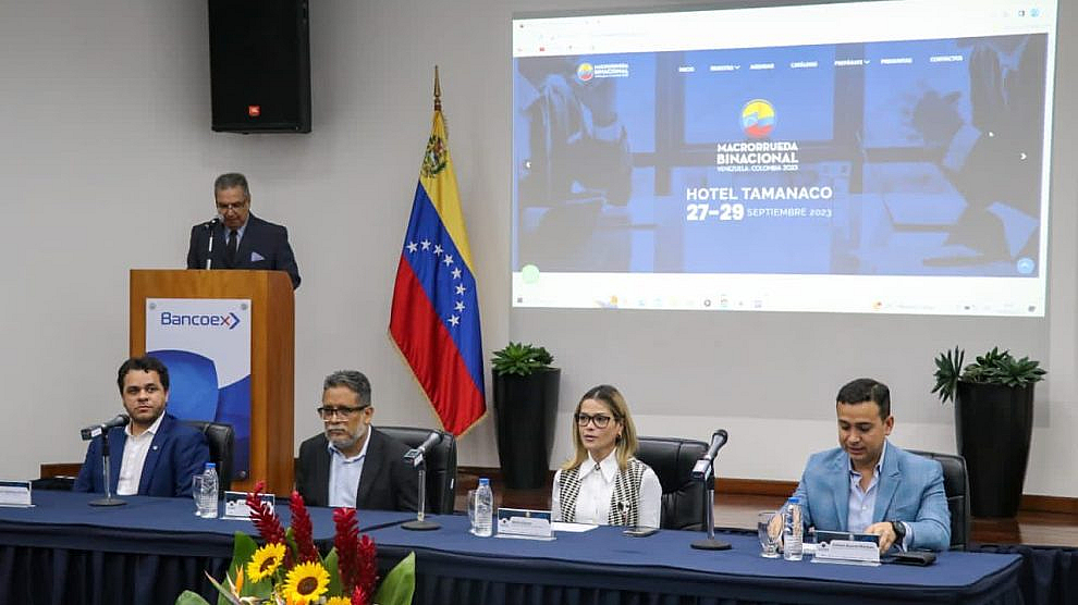 Venezuela y Colombia inician macrorrueda de negocios