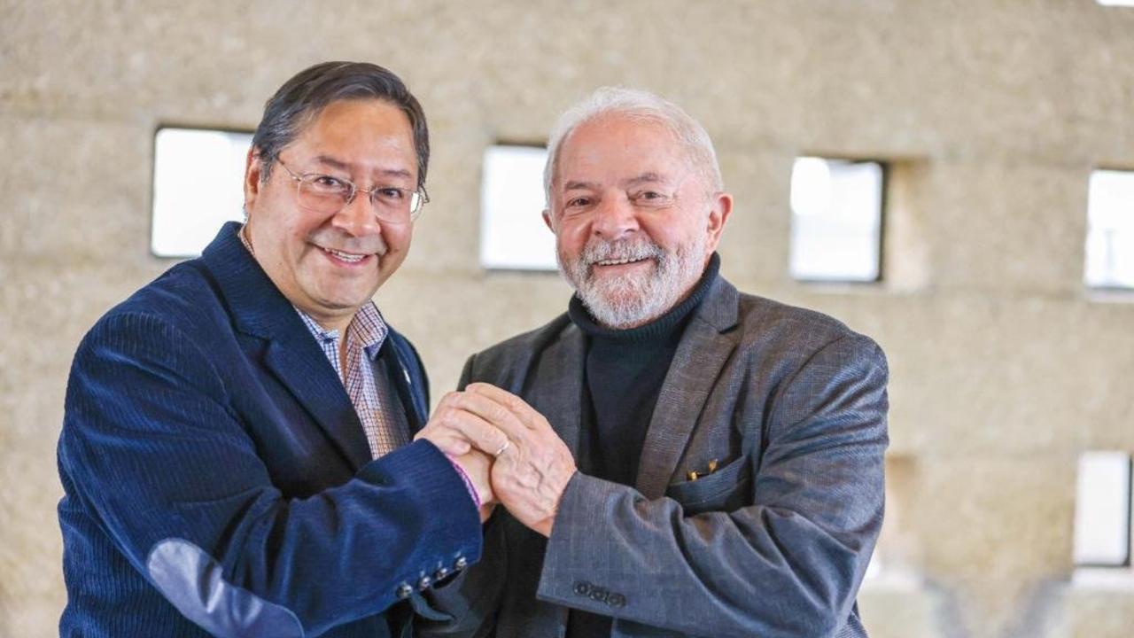 Lula le promete a Luis Arce que Brasil impulsará la adhesión de Bolivia como miembro pleno del Mercosur