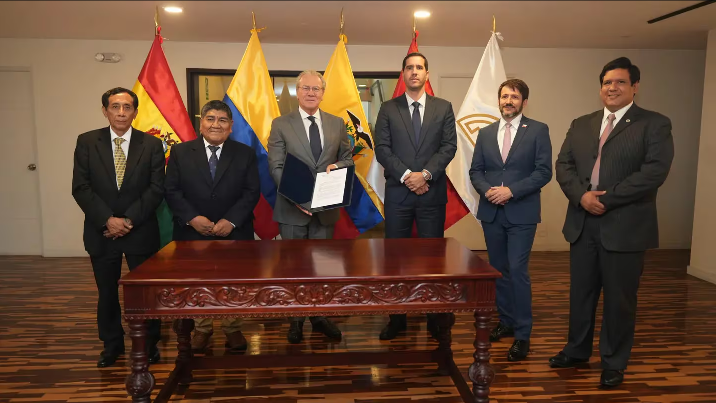 Bolivia, Colombia, Ecuador y Perú avanzan hacia un mercado eléctrico regional