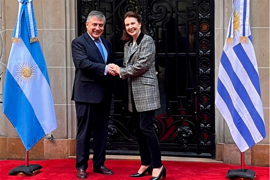 Los cancilleres de Uruguay y Argentina reafirman el «carácter estratégico» del Mercosur