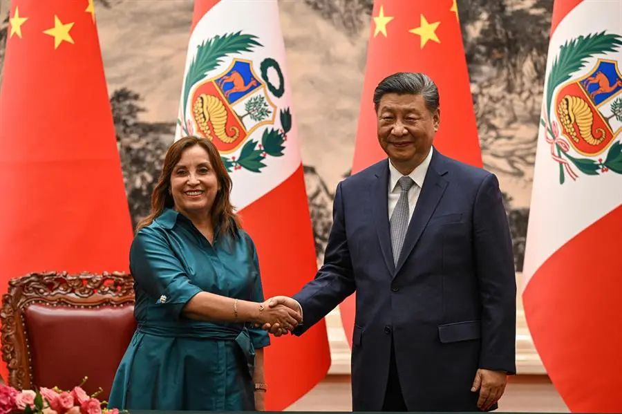 Xi y Boluarte destacan importancia de China para el desarrollo del Perú
