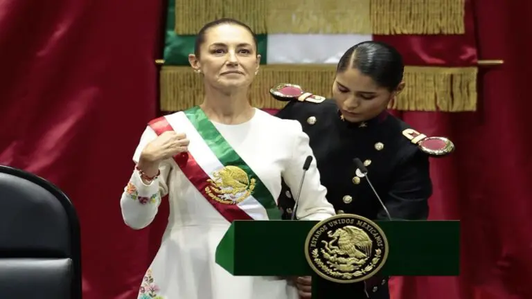 Claudia Sheinbaum toma posesión como la primera mujer presidenta de México