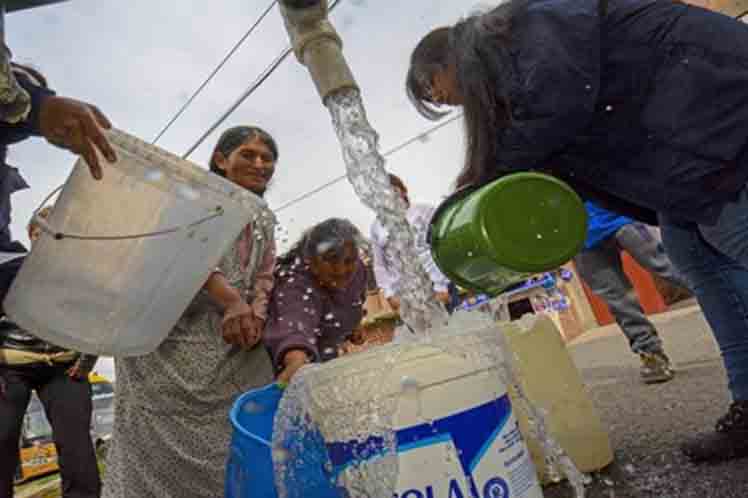 Bolivia -escacez -agua _20161123