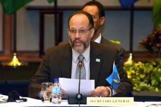 Caricom Chief Irwin La Rocque.