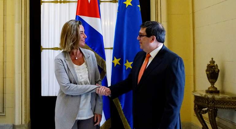 Cuba Ue Bruno Rodriguez Federica Mogherini Reuters 770X420