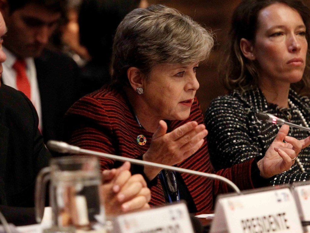 Alicia Bárcena, secretaria ejecutiva de la Comisión Económica para América Latina