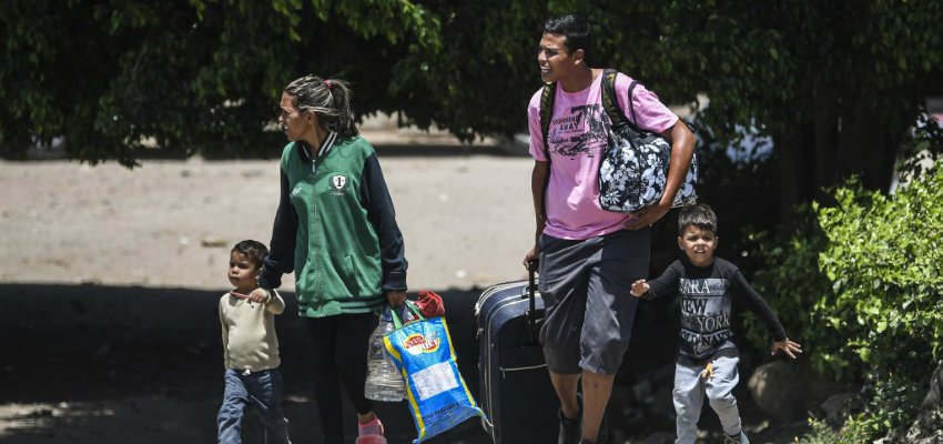 Migrantes Vzla Paso Trocha