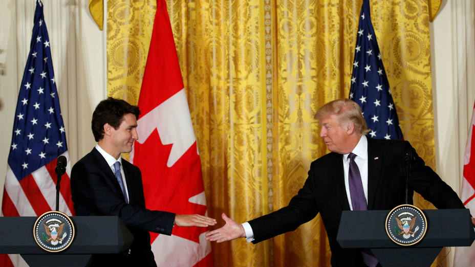 Trudeau -trump _20170214